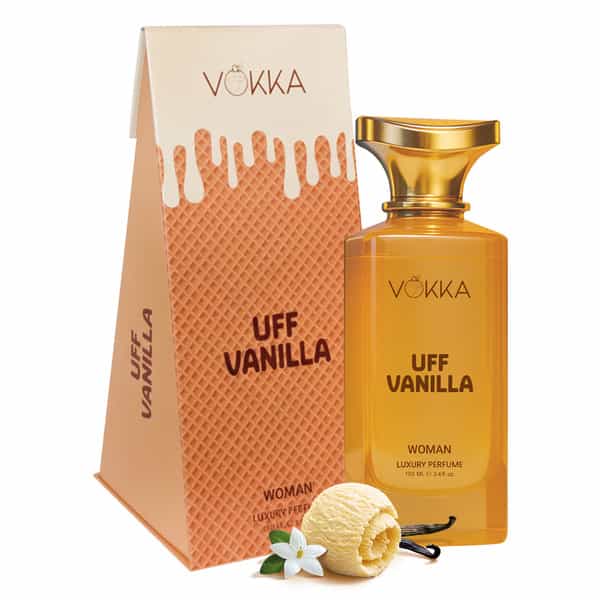 Vokka Uff Vanilla Perfume For Woman 100Ml | Luxury Long Lasting Eau De Parfum