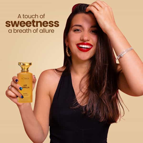 Vokka Uff Vanilla Perfume For Woman 100Ml | Luxury Long Lasting Eau De Parfum