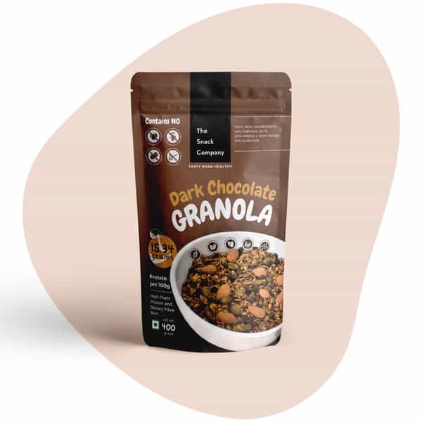 The Snack Company Dark Chocolate Granola - 400Gm
