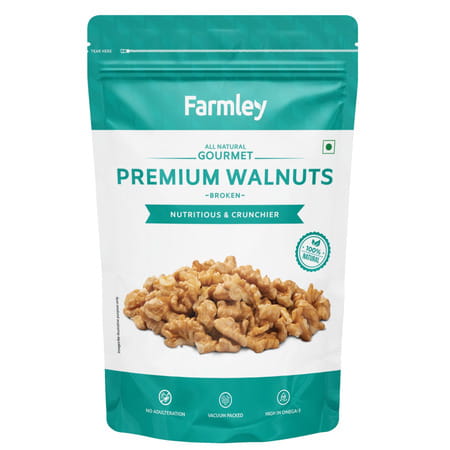 Farmley Premium Broken Walnut Kernels 200 G