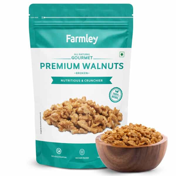 Farmley Premium Broken Walnut Kernels 200 G