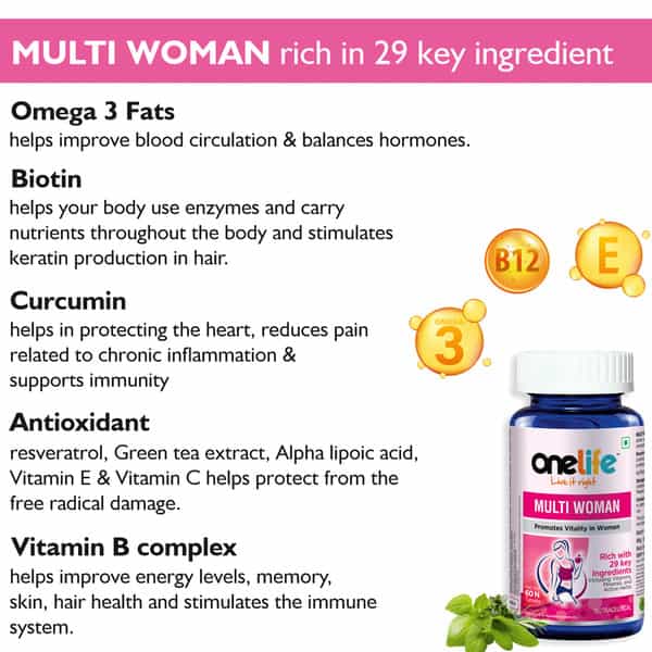Onelife Multi Woman - 60 Tablets