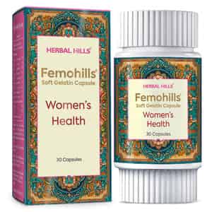 Herbal Hills Femohills 30 Capsule Pack Of 4 Herbal Formulation For Women Health Healthy Reproductive