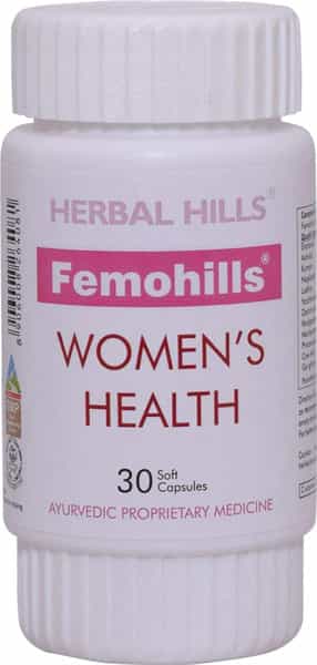 Herbal Hills Femohills 30 Capsule Pack Of 4 Herbal Formulation For Women Health Healthy Reproductive