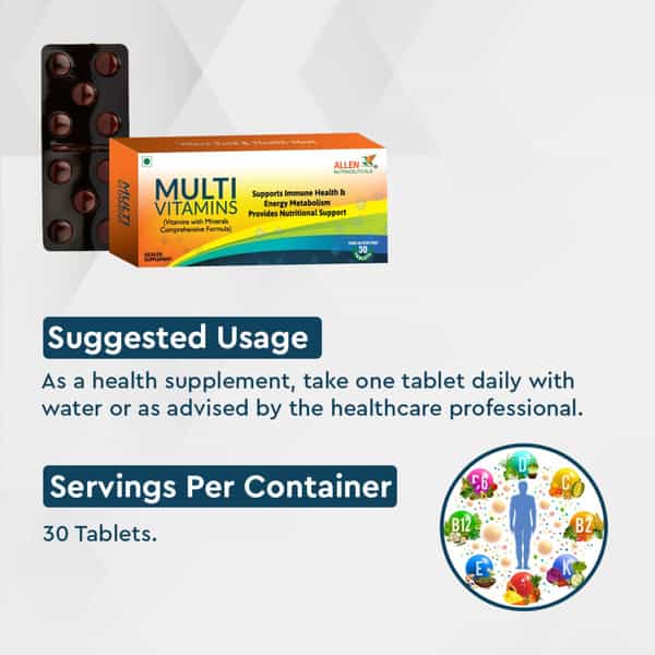 Allen Laboratories Multivitamins Tablet 60