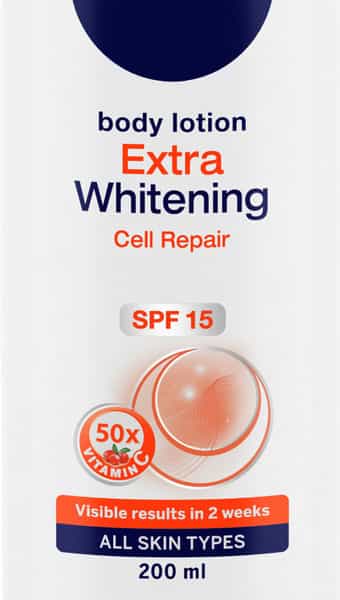 Nivea Extra Whitening Cell Repair Spf 15 Body Lotion - 200 Ml