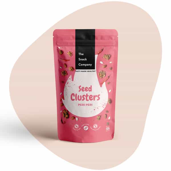 The Snack Company Peri Peri Nut & Seeds Cluster - 125Gm