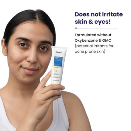 Re'Equil Oxybenzone Free Sunscreen Spf 50 For Oily | Acne Prone Skin 50gm