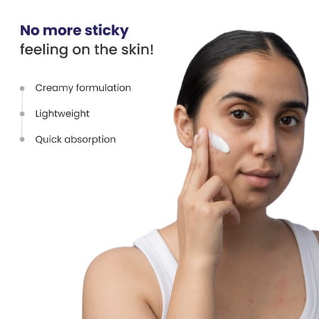Re'Equil Oxybenzone Free Sunscreen Spf 50 For Oily | Acne Prone Skin 50gm