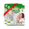 Bummy Pants Baby Diaper - S | Ultra Dry Comfort | 360 Protection | 12Hr Absorption - (2 X 42Pcs)