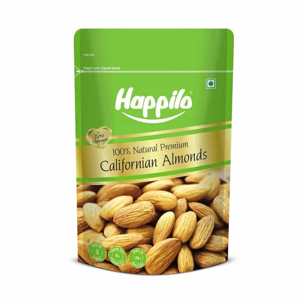 Happilo Premium Natural Californian Almonds 200G