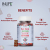Inlife Eye Care Supplement Kids Adults With Omega 3 To Support Eye Health-30 Strawberry Mix Flavour
