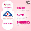 Everteen Xxl Sanitary Napkin Pads With Cottony-Soft Top Layer For Women 2 Packs | 320mm