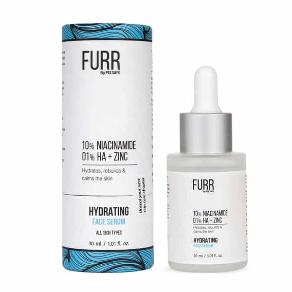Furr 10% Hyaluronic Acid Serum For Intense Hydration | Glowing & Healthy Skin | 30 Ml