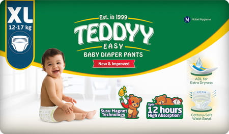 Teddyy Baby Pants Easy Xlarge 54x6 C