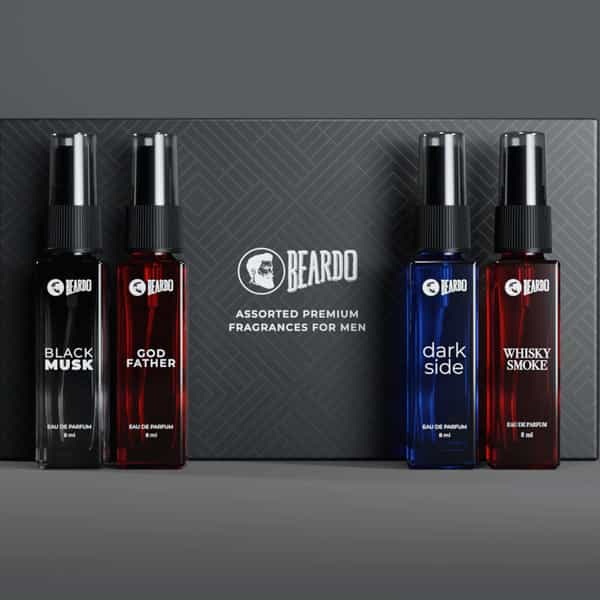 Beardo Assorted Premium Perfume Gift Set For Men 4X8ml With Long Lasting Fragrances