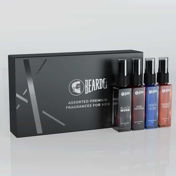 Beardo Assorted Premium Perfume Gift Set For Men 4X8ml With Long Lasting Fragrances