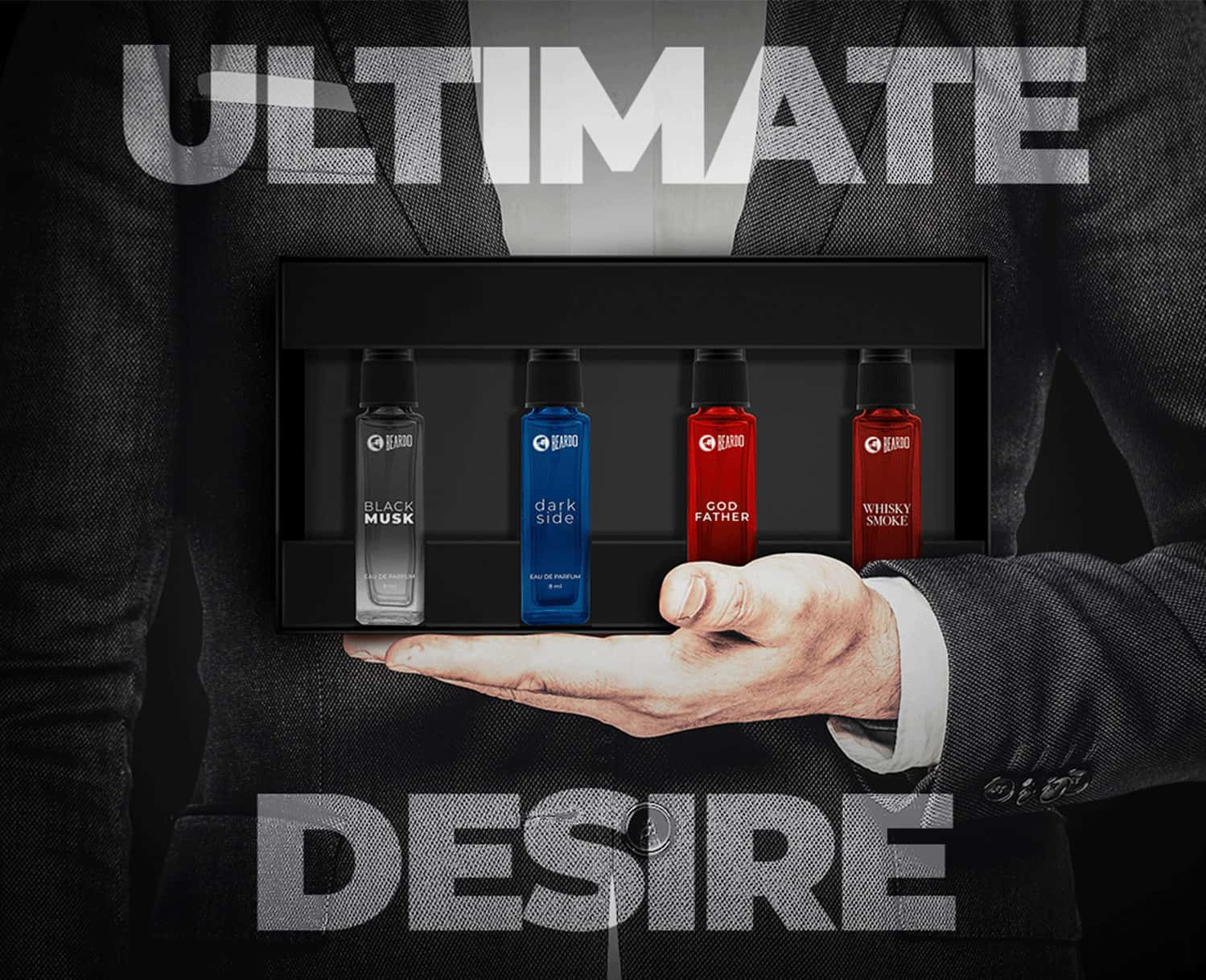 Buy BEARDO ASSORTED PREMIUM PERFUME GIFT SET FOR MEN 4X8ML WITH LONG