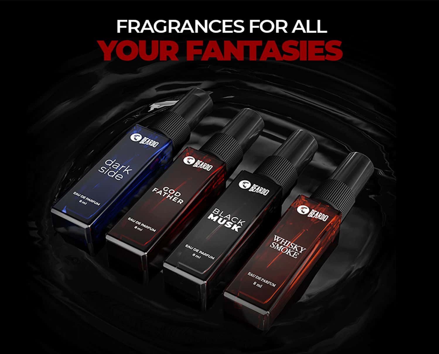 Buy BEARDO ASSORTED PREMIUM PERFUME GIFT SET FOR MEN 4X8ML WITH LONG