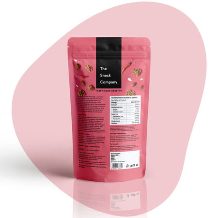 The Snack Company Snacks Combo: Cheddar Cheese Makhana 20G & Peri Peri Seed Cluster 100G