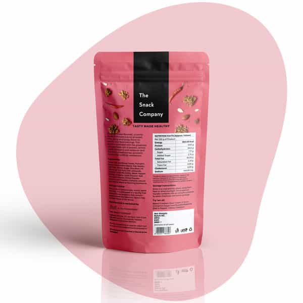 The Snack Company Snacks Combo: Cheddar Cheese Makhana 20G & Peri Peri Seed Cluster 100G