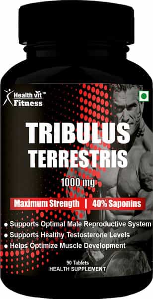 Healthvit Fitness Tribulus Terrestris 1000Mg Maximum Strength 40% Saponins - 90 Tablets