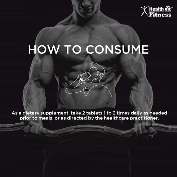 Healthvit Fitness Tribulus Terrestris 1000Mg Maximum Strength 40% Saponins - 90 Tablets