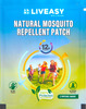 Liveasy Wellness Natural Mosquito Repellent Patch 12 Pouches * 2 Patches (24 Patches)
