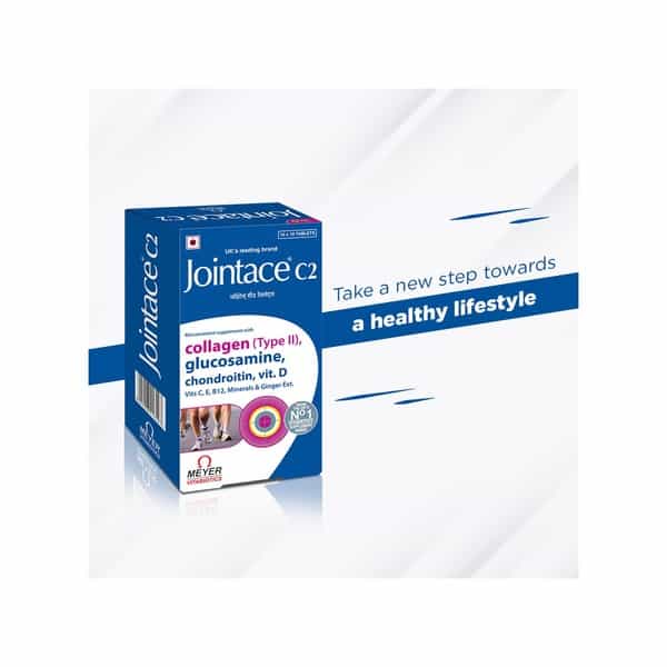 Jointace C2 - Vitamin Supplement (Includes Glucosamine Chondroitin And Vitamin D) - 30 Tablets