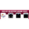 Hoffen (India) Electronic Digital Personal Bathroom Weight Machine | Upto 180Kg - Black