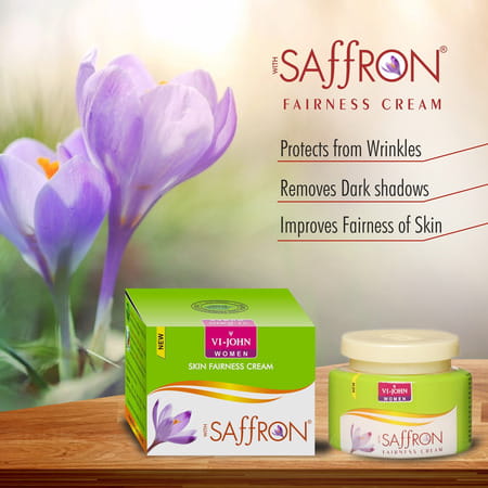 Vi-John Women Saffron Cream Classic Fairness 50g