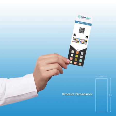 Neodocs Elderly Care Kit | Instant At-Home Urine Test | Track 10+ Parameters | Liver|Kidney More