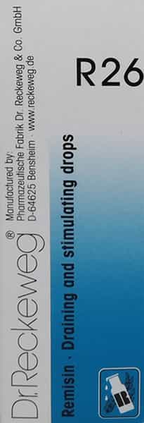 Dr. Reckeweg R 26 Draining And Stimulating Drops 22 Ml
