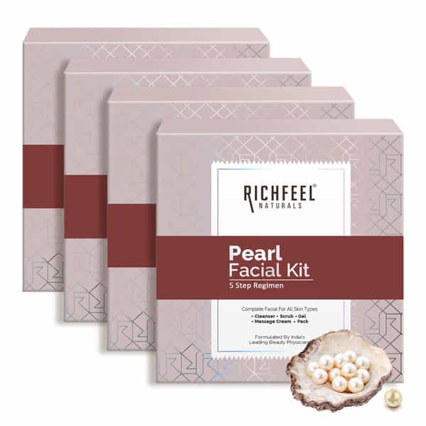 Pearl Facial Kit 5X6 G Pack Of 4