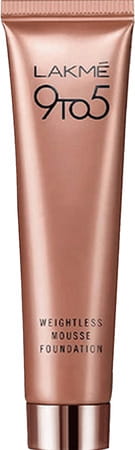 Lakme 9 To 5 Weightless Mousse Foundation Beige Caramel 25 G