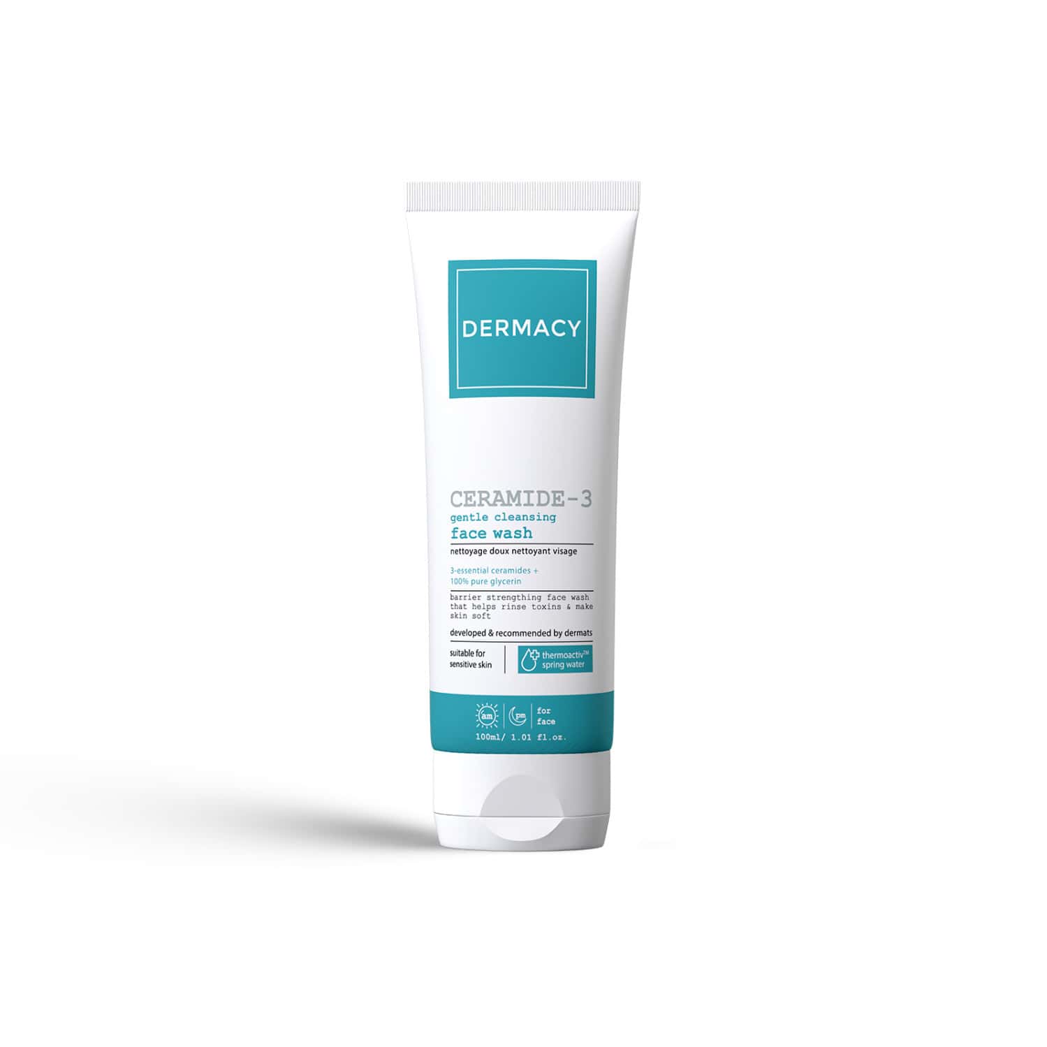 Dermacy Ceramide - 3 Gentle Cleansing Face Wash| Barrier - Face Wash For Sensitive Skin|100ml