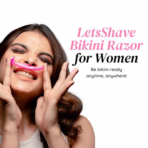 Letsshave Evior Face & Eyebrow Razor For Women - Pack Of 6 + Free Transparent Shave Gel 15Ml