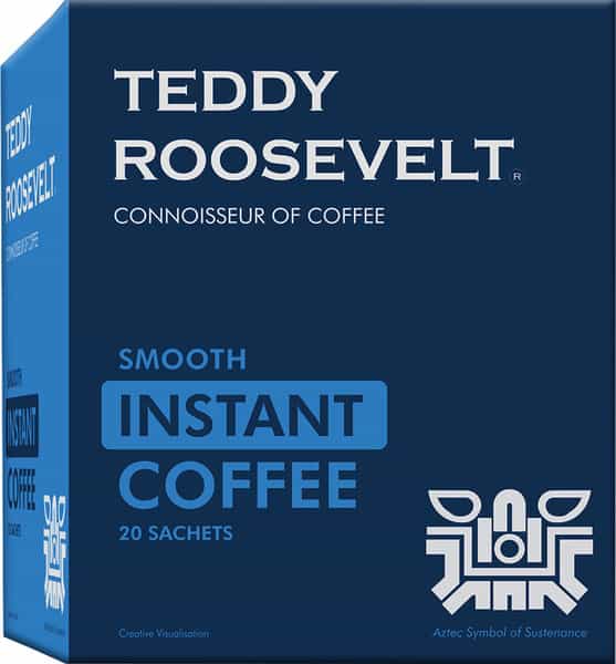 Teddy Roosevelt Smooth Instant Coffee 50G