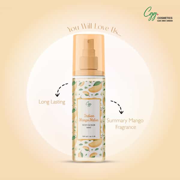 Cgg Cosmetics Indian Mango Melon Body& Hair Mist 100 Ml