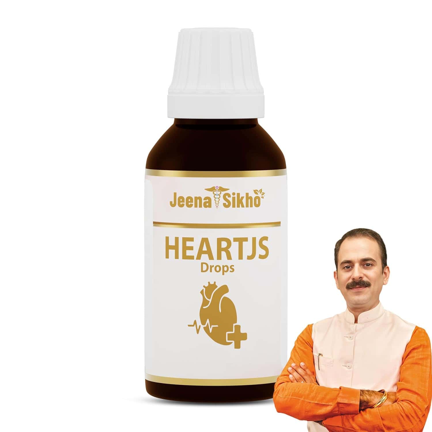 Jeena Sikho Heart Js Drop | For Daily Heart Care | Improves Heart Functioning | 30 Ml