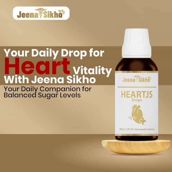 Jeena Sikho Heart Js Drop | For Daily Heart Care | Improves Heart Functioning | 30 Ml