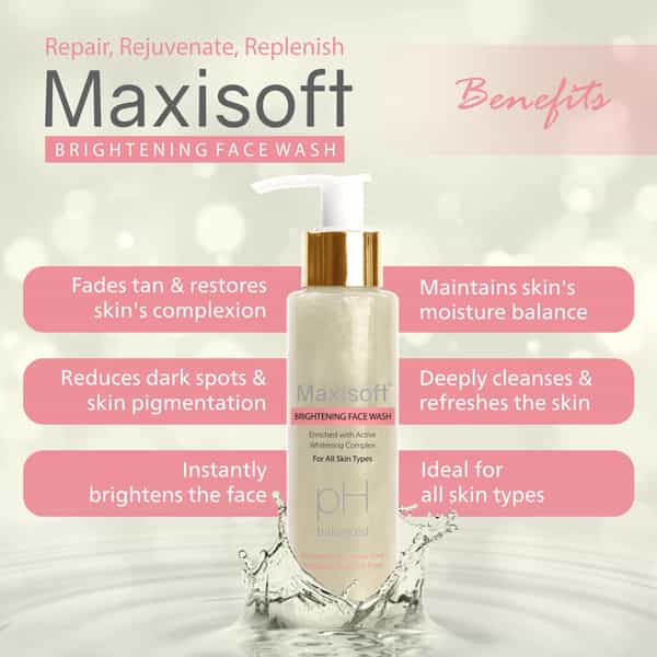 Maxisoft Winter Care Kit (Brightening Face Wash 100 Ml + Aloe Vera & Cucumber Gel 120 Gm)