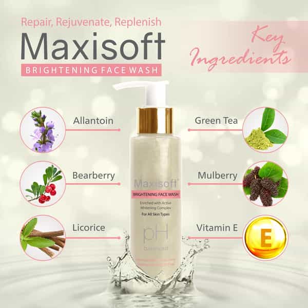 Maxisoft Winter Care Kit (Brightening Face Wash 100 Ml + Aloe Vera & Cucumber Gel 120 Gm)