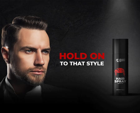 Beardo Strong Hold Hair Spray For Men - 135 Gm