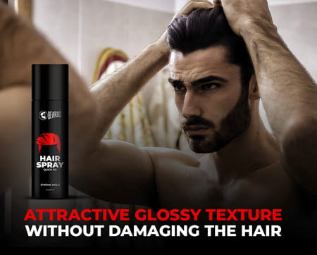 Beardo Strong Hold Hair Spray For Men - 135 Gm