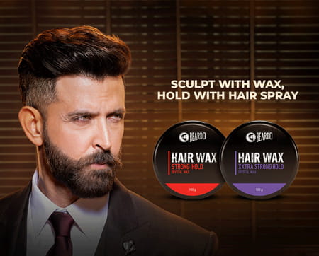 Beardo Strong Hold Hair Spray For Men - 135 Gm