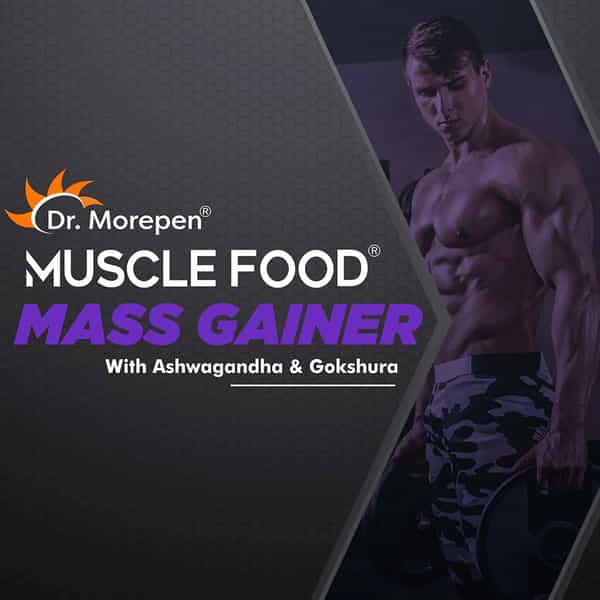 Dr. Morepen Mass Gainer For Muscle Growth Strength & Weight Gain Kesar Pista Badam Flavour - 3Kg