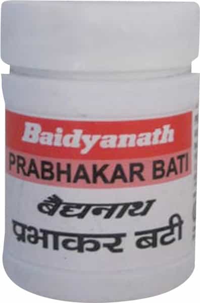 Baidyanath Prabhakar Bati Tablet 20
