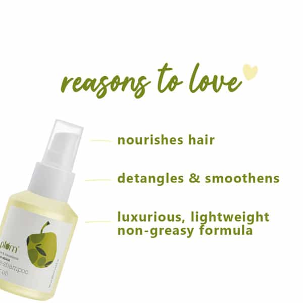 Plum Olive & Macadamia Nutri- Shield Pre- Shampoo Hair Oil - 100 Ml
