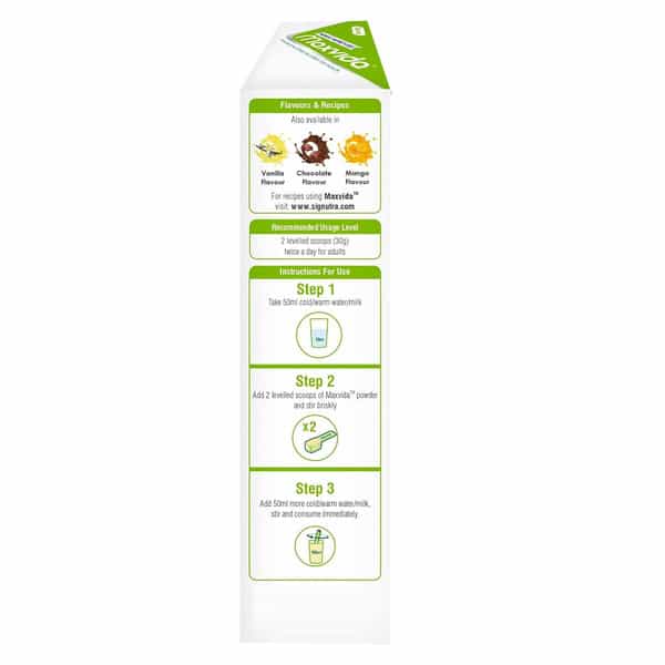 Maxvida New & Improved Wholesome Daily Nutrition For Adults Refill - 400G (Kesar Elaichi)